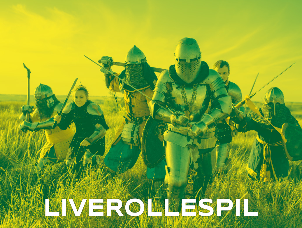 Liverollespil_holdbillede. Forestiller en gruppe der laver rollespil.